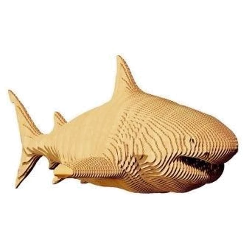 Картонный конструктор Cartonic 3D Puzzle SHARK фото 6