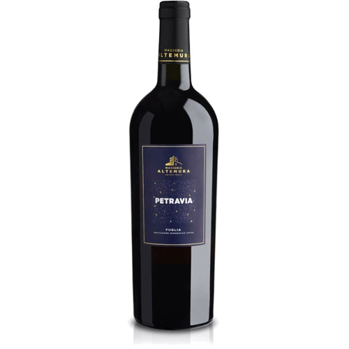 Вино Masseria Altemura "Petravia Aglianico Salento IGT" (сухоe, красное) 0.75л (BDA1VN-VZN075-014)