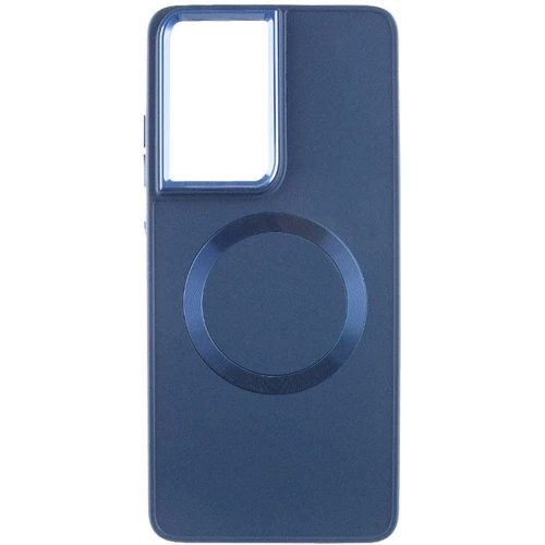 Аксессуар для смартфона TPU Case Bonbon Metal Style with MagSafe Cosmos Blue for Samsung S918 Galaxy S23 Ultra: Совместимость Samsung S918 Galaxy S23 Ultra