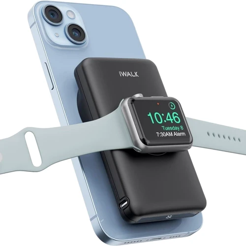 Внешний аккумулятор iWalk Power Bank 10000mAh Mag-X Black (HBT001-001A-ES): Количество USB 1