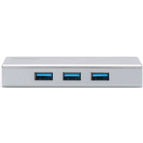 Адаптер Digitus Adapter USB-C to 3xUSB 3.0+USB-C Silver (DA-70242): Інтерфейс підключення USB-C