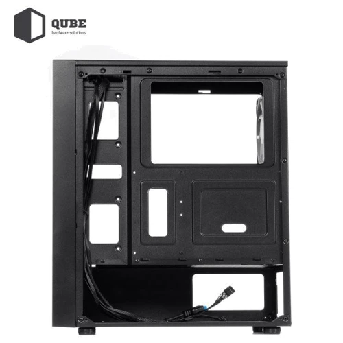Корпус QUBE CARNIVAL Black 4Fan (CARNIVAL_FFNU3) фото 8