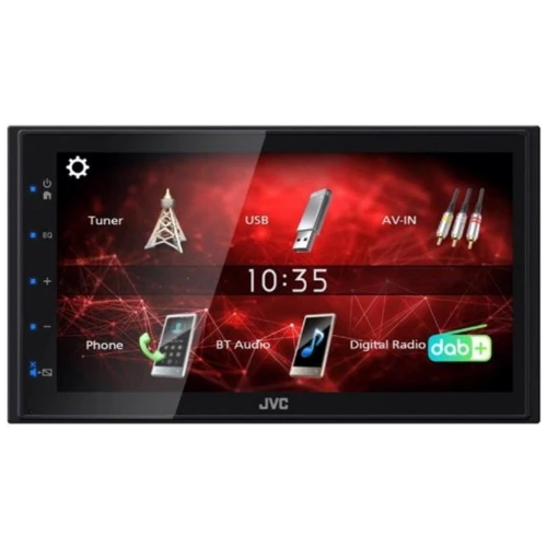 Мультимедиа 2-DIN JVC KW-M27DBT