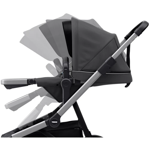 Детская коляска 2 в 1 Thule Sleek + Bassinet (Energy Red) (TH11000009): Возможность установки люльки есть