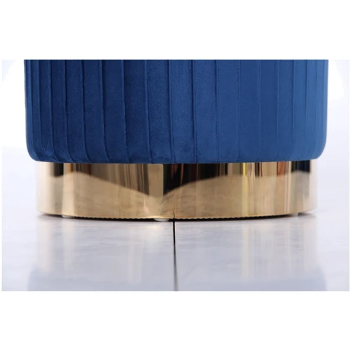 Пуф AMF Little Monte Blue / Golden Chrom (547490) фото 4