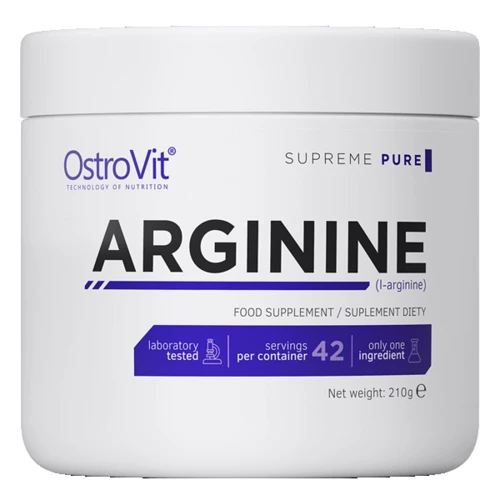 Аминокислота для спорта OstroVit Supreme Pure Arginine 210 g /42 servings/ Natural