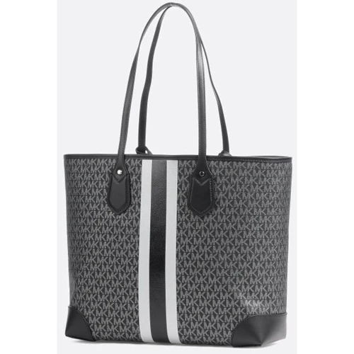 Женская сумка шоппер Michael Kors LG TOTE темно-серая (30F2SV0T3V023): Материал Искусственная кожа