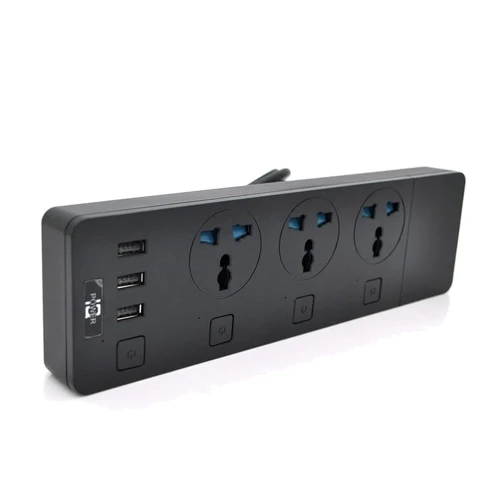 Сетевой фильтр Voltronic Power ТВ-Т11/19740 3 розетки, 3 USB, 2 м, Black