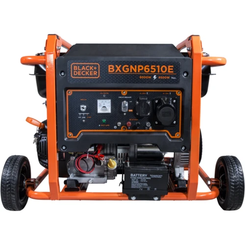 Бензиновый генератор Black+Decker BXGNP6510E: Тип электростанции бензиновый