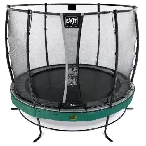 Батут із сіткою безпеки, EXIT Toys Elegant Premium 305 см, green Deluxe (08.20.10.20): Виробник EXIT Toys