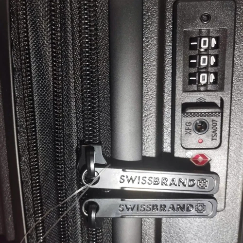 Валіза Swissbrand Eden (S) Black (SWB_LHEDE001S): Фактура Матовая