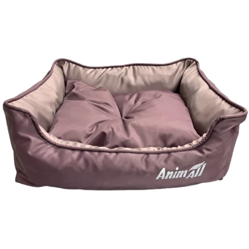 Лежак AnimAll Nena Velours S COCOA для собак и кошек 45x35x16 см (АТ 8497)