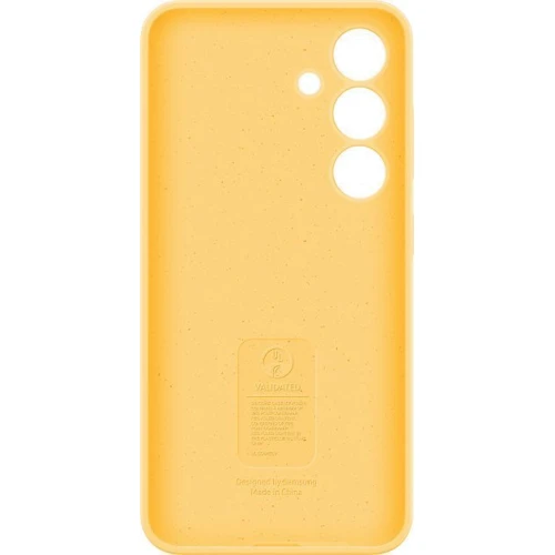 Чехол для телефонов Samsung Silicone Case Yellow (EF-PS921TYEGWW) for Samsung S921 Galaxy S24: Цвет желтый