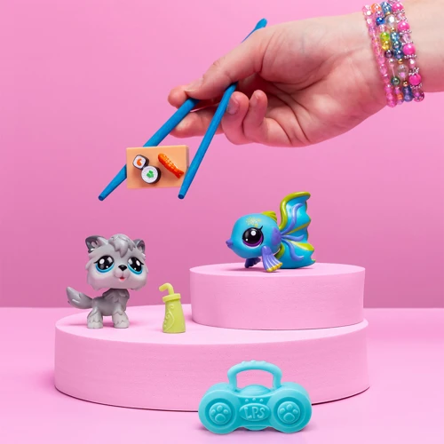 Игровой набор Hasbro Littlest Pet Shop Рок-н-ролльные суши (00526) фото 4