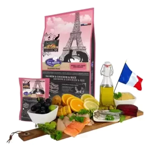 Сухой корм Bon Appétit Gourmand Cat Salmon & Chicken & Rice для привередливых кошек с лососем, курицей и рисом 1.5 кг (3760240681809): Тип Сухой корм