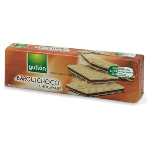 Вафли Gullon Barquinata, с шоколадным кремом (150 г) (WT3856)