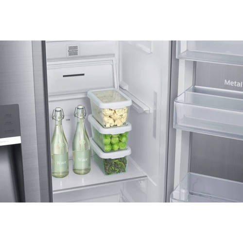 Холодильник Side-by-Side Samsung RH57H90707F: Расположение морозильной камеры Слева