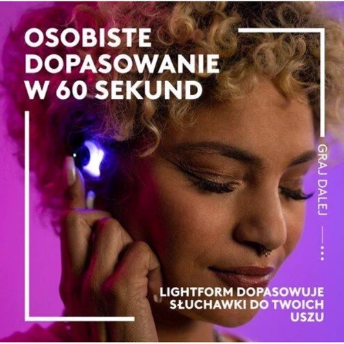 Наушники Logitech FITS Black (985-001182): Тип крепления без креплений