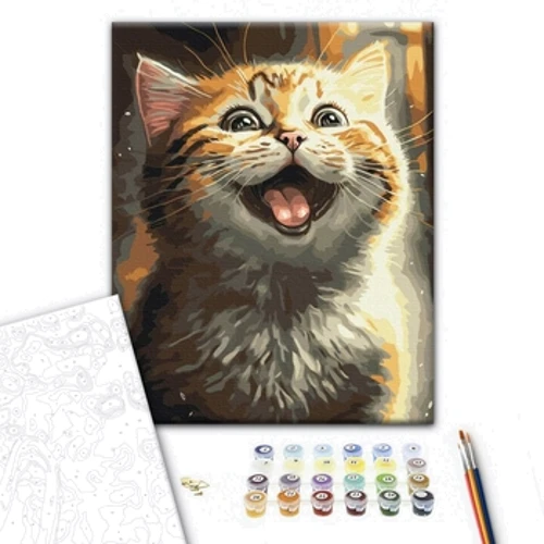 Картина за номерами Brushme Натхненний котик: Виробник Brushme