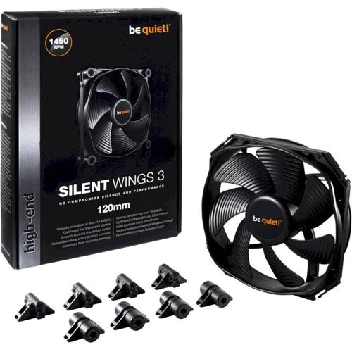 Кулер be quiet! Silent Wings 3 120mm (BL064): Роз'єм 3pin
