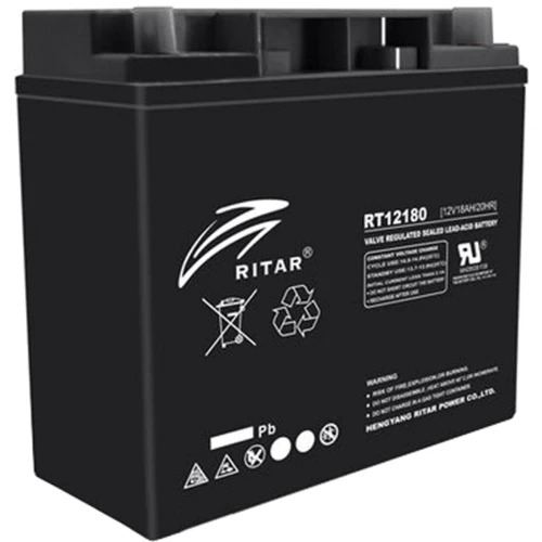 Ritar AGM RT12180B, 12V-18Ah, Black (RT12180B)