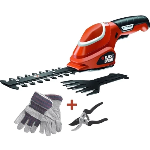 Аккумуляторные садовые ножницы Black&Decker GSL700 KIT: Производитель Black+Decker