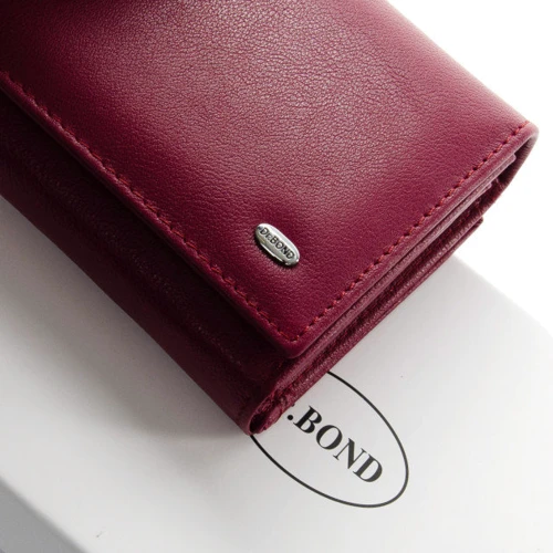 Женский кошелек Dr. Bond бордовый (32714 purple-red): Пол Женский