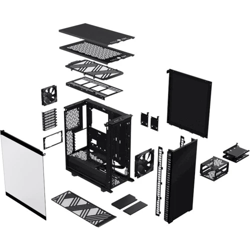 Корпус Fractal Design Define 7 Compact Dark Tempered Glass (FD-C-DEF7C-02) фото 9
