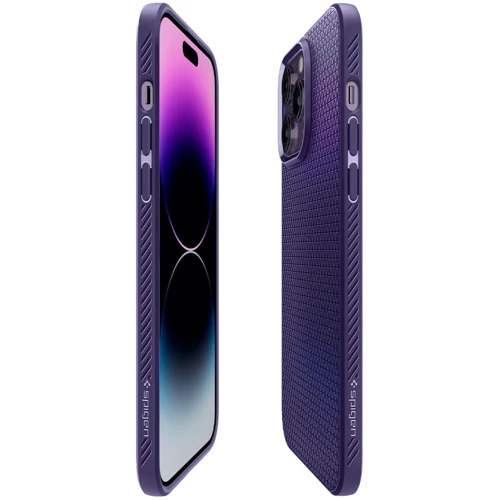 Чохол для iPhone Spigen Liquid Air Deep Purple (ACS05578) для iPhone 14 Pro фото 10