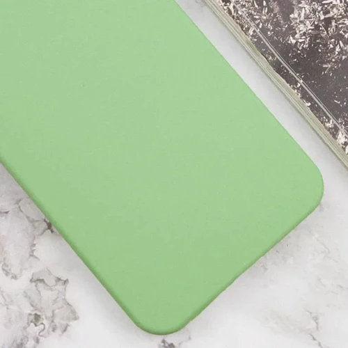Чехол для телефонов TPU Case Getman Liquid Silk Full Camera Pistachio for Motorola E13