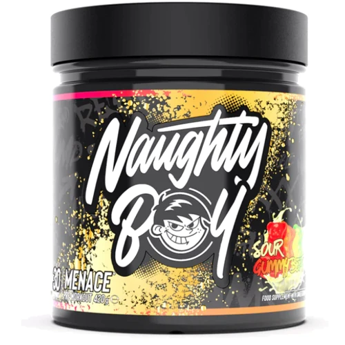 Передтренувальний комплекс Naughty Boy Menace 420 g / 30 servings / Sour Gummy Bears