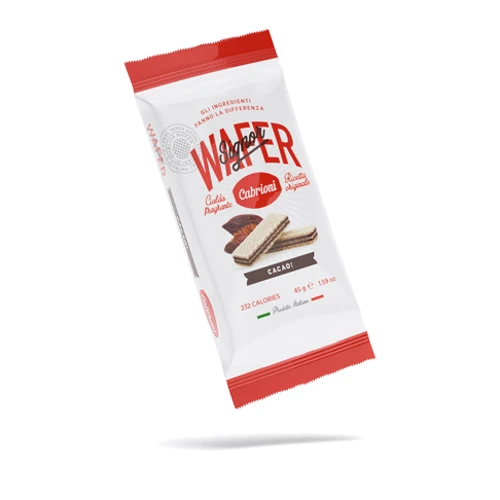Вафлі Cabrioni Wafer Cacao (225 г) (WT3098) фото 2