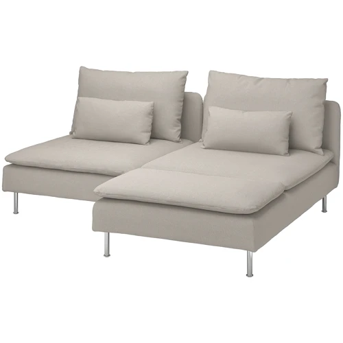 Двухместный диван с кушеткой ІКЕА Söderhamn Fridtuna (s09449689)