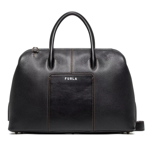 Женская сумка тоут Furla Ninfa М Boston черная (WB00460BX0238O6000)