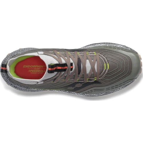 Кроссовки для бега Saucony Endorphin Trail Mid (20646-06s) 39 (7) хаки текстиль всесезон: Вид Кроссовки