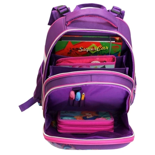 Ранец CLASS 9819 Flower Mood, 39x28x21см: Возрастная группа от 6 до 10 лет