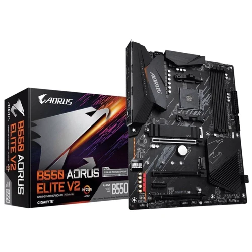 Gigabyte B550 AORUS ELITE V2: Оперативна пам'ять 4xDDR4 4733 МГц, до 128 ГБ