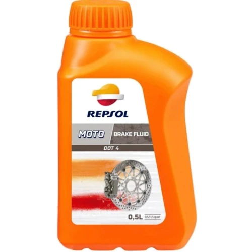 Тормозна рідина REPSOL MOTO DOT 4 BRAKE FLUID CP-1/2 (24х500 ml)