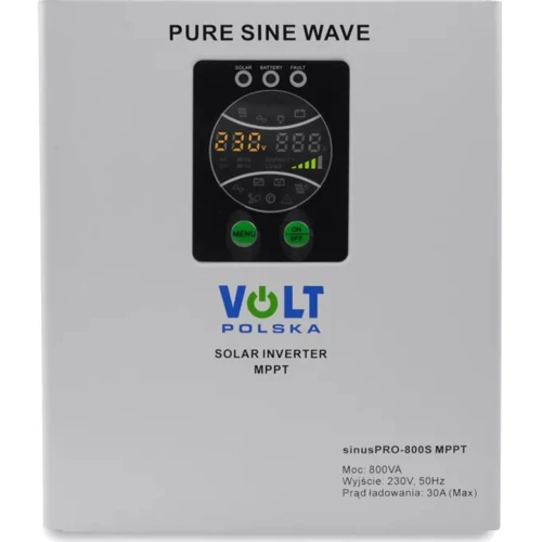 Гібридний сонячний інвертор (hybrid) Volt Polska SINUS PRO 800S (3SPS098012): Тип Гибридный