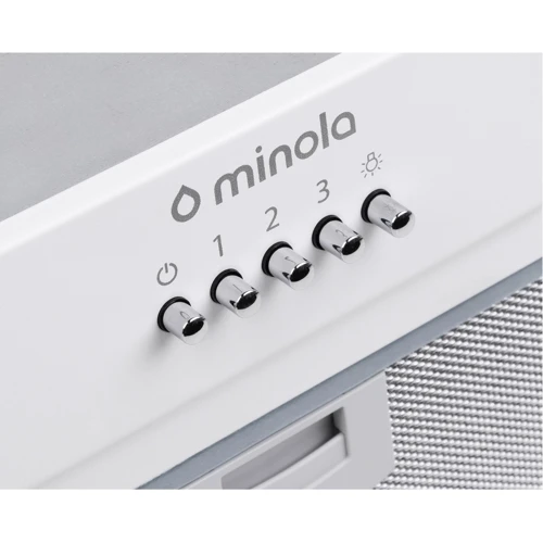 Вытяжка Minola HBI 5202 WH 700 LED: Материал корпуса металл