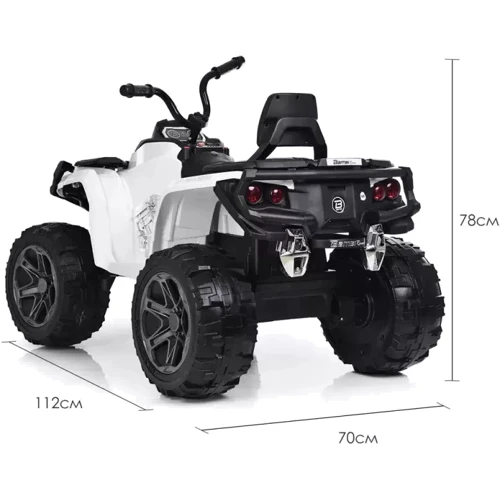 Детский электромобиль Квадроцикл Bambi M 3999EBLR-1 до 35 кг: Материал колес EVA