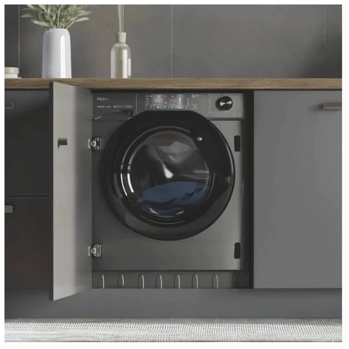 Вбудовувана пральна машина Haier HWQ90B416FWBRS: Тип завантаження фронтальная