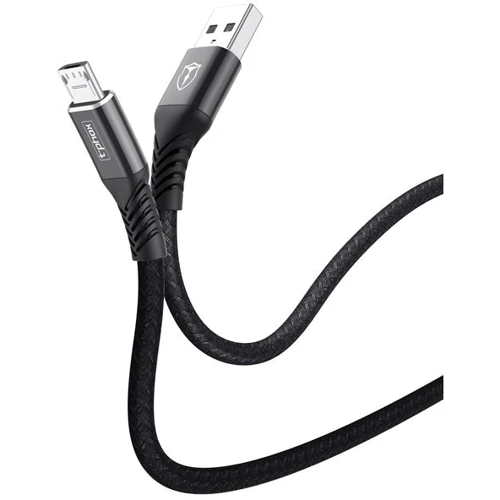 Кабель T-PHOX USB Cable to microUSB Jagger 2m Black (T-M814(2) black): Тип USB Cable - microUSB