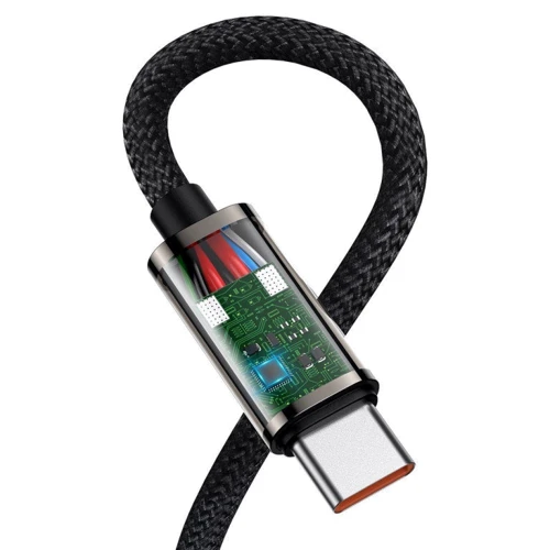 Кабель Baseus Cable USB-C to USB-C Legend Elbow 100W 2m Black (CATCS-A01): Тип USB-C - USB-C