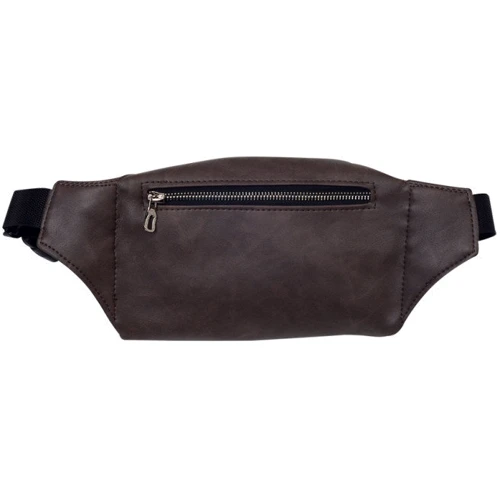 Мужская поясная сумка Sambag Tirso LTS коричневая (80333061m): Фактура Матовая, Гладкая