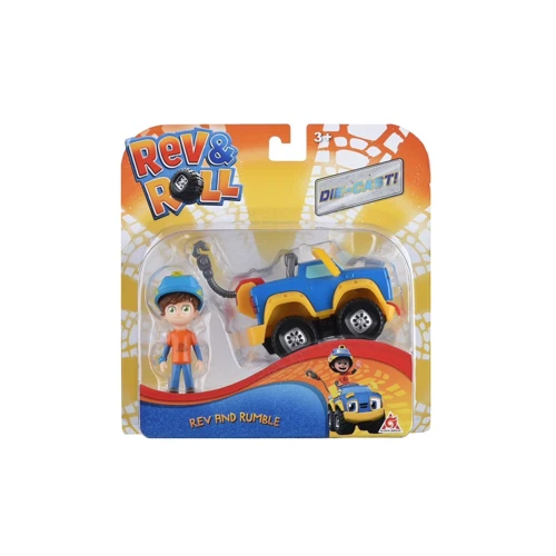 Игровой набор Rev&Roll Рев и Рамбл DieCast Рев и Рамбл (EU881011)