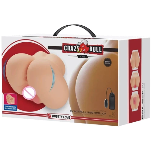 Мастурбатор с вибрацией LYBAILE Crazy Bull - Luna soft skin (BM-009244Z)