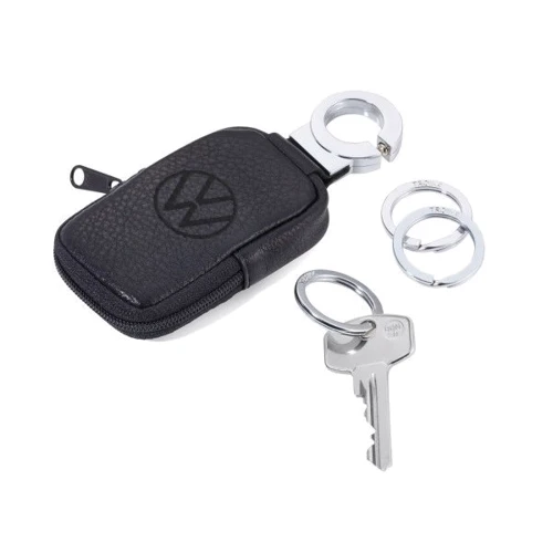Брелок Troika Key-Click Valet зі шкіряним гаманцем для монет чорний (KR20-77/VW): Країна виробник Германия