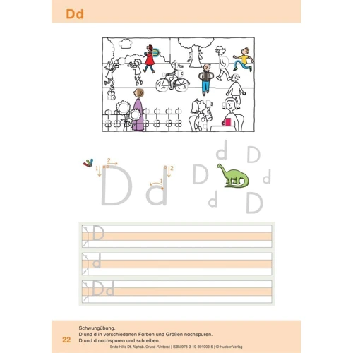 Erste Hilfe Deutsch: Alphabetisierung für Grundschulkinder mit MP3-Download: Виробник Hueber