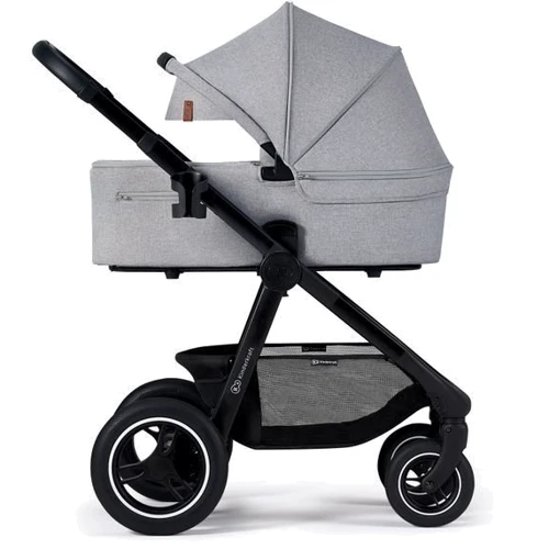 Универсальная коляска 2 в 1 Kinderkraft Everyday Light Gray (KSEVER00LGR2000): Материал колес резина